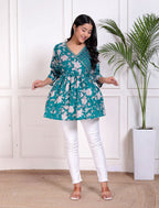 Anarkali Tops with Angrakha style