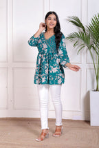 Anarkali Tops with Angrakha style