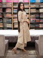 Heavy Cotton Embroidery Work Co-ord Set