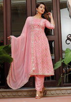 Women  Rayon Kurta Pant Dupatta Set